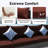 Jiovonni 13-Piece Deep Seating Patio Sectional Conversation Seating Group with 60,000 BTU Fire Pit Table & Chaise Lounges (10-Seat)-1477052241-1526066707