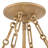 Fredrick Ramond Fleur Medium Six-Light Drum Chandelier