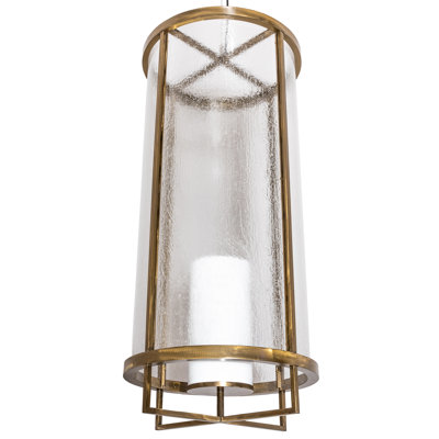 Luminaire suspendu cylindrique à 1 lumière Tryon
