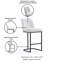 Tabouret d'appoint - Comptoir en blanc