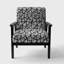 Fauteuil rembourré Mid-Century rembourré Mid-Century