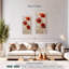 Coquelicots sur taupe II-92792032