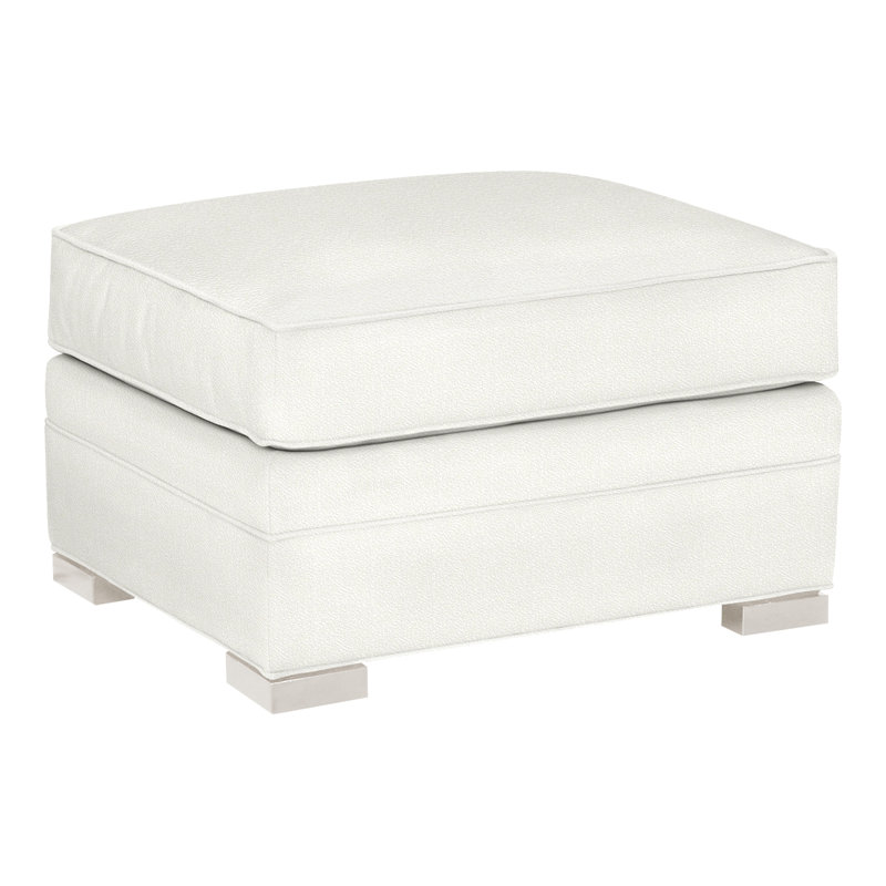 Davidson 28" Ottoman, Casa Blanca, Kempsey Sheepskin