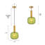 Yarlyn 1 - Light Brushed Brass Pendant-922614293