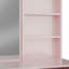 Coiffeuse Johnfrancis avec miroir et tiroirs, l 53,5 po-2088599216