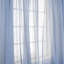 Rideaux semi-transparents avec œillets 