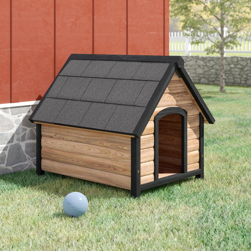 Niche pour chien country Mickie, Grand (H 34 po x l 32 po x p 39,8 po)