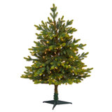 Lighted Artificial Christmas Tree