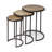 Solid Wood Top Nesting Tables