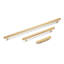 Reeded T-Bar Handles & Coordinating Pull in Multiple Finishes-120875131-124870540