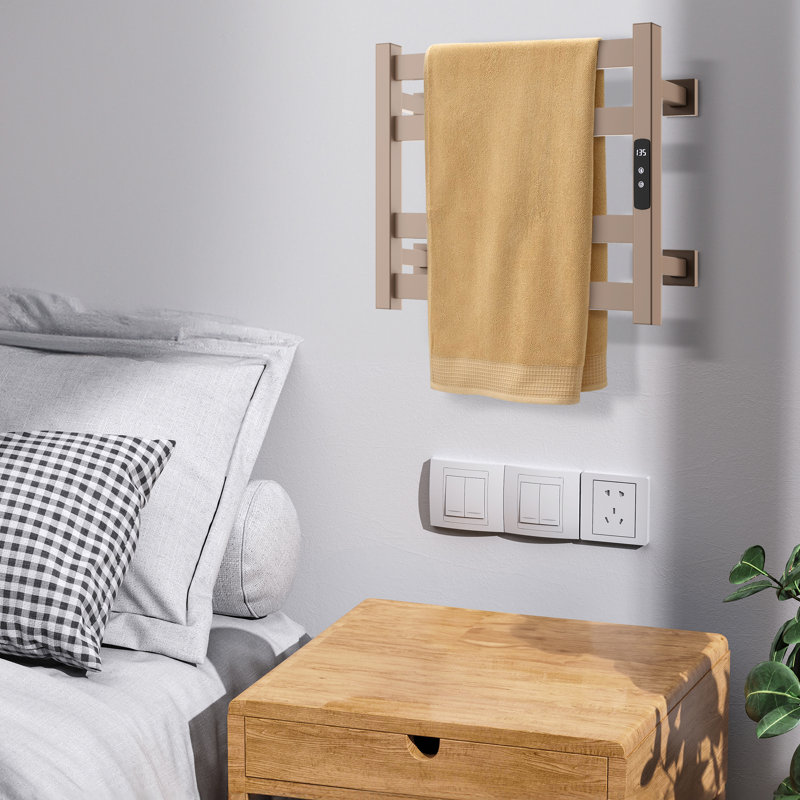 Chauffe-serviettes droit, Beige