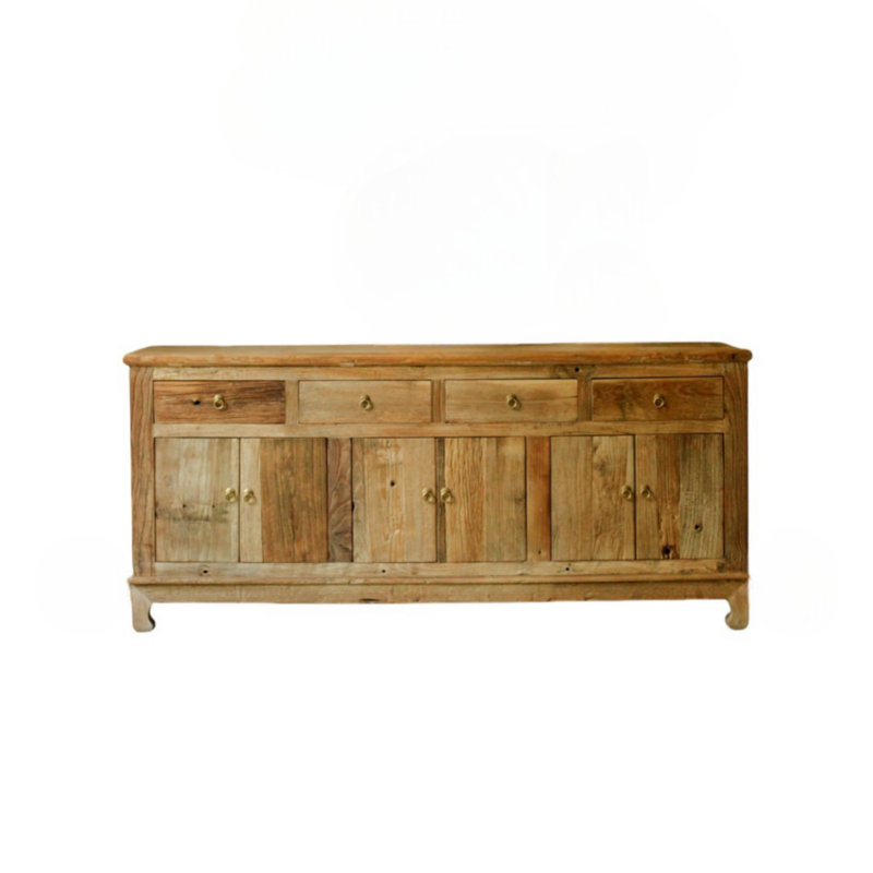 Joesiah Solid Wood Accent Cabinet