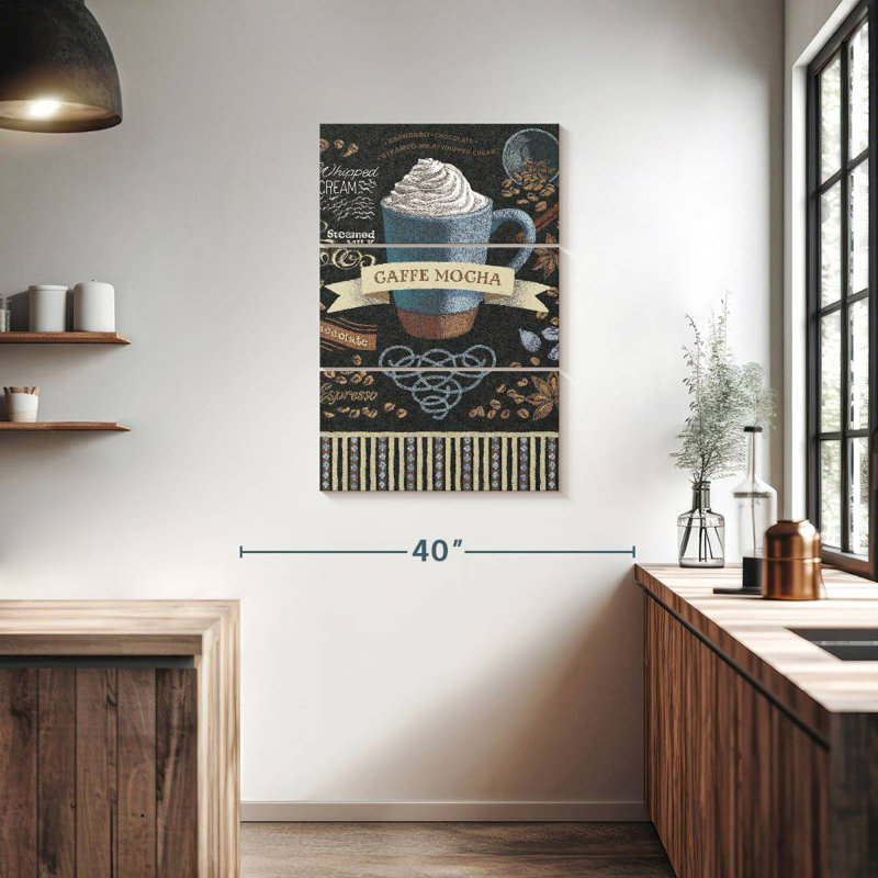 Yarlin Caffe Mocha, 38" H x 24" W