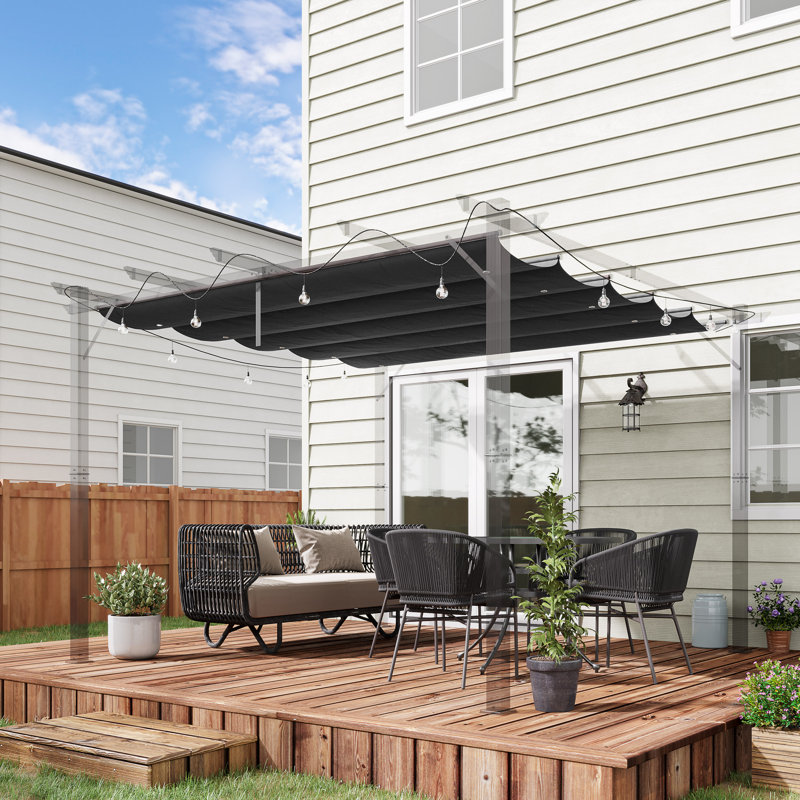 EvoNet DARK GREY Polyester Replacement Canopy for Awning