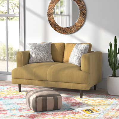 Drews 57.9'' Corduroy Loveseat