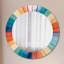 Huldar Glass Flat Wall Mirror