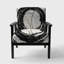 Fauteuil d'appoint rembourré «Giampaola - Gold Circle»-1485404634