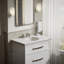 16-1/4 In. Round Undermount Bathroom Sink, No Overflow-1427120792