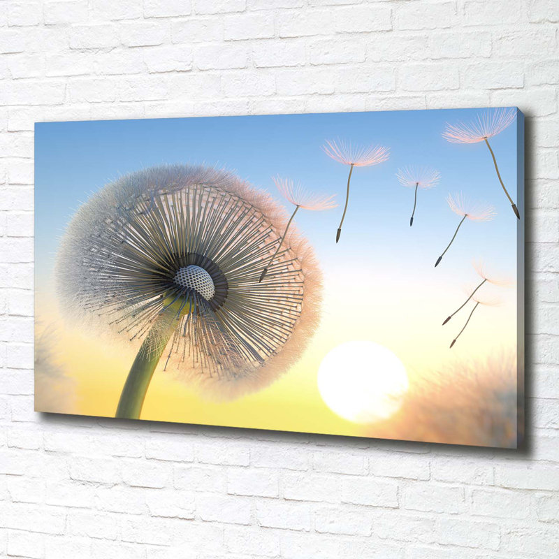 Dandelion - Wrapped Canvas Print