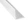 48.75'' H x 3.13'' W x 3.13'' D Plastic