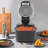 110V 1350W 9L/2.38 Gal Air Fryer With Temp & Timer Control 194-392 ? Adjustable