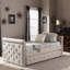 Lit de jour simple avec lit gigogne-336063548