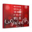 And Everyone Who Calls On Acts 2:21 - Wrapped Canvas Print-140953292