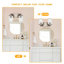Éclairage pour meuble-lavabo à 2 lumières