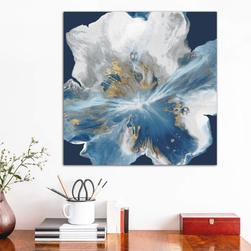 Liquid Enigma II by Eva Watts - Wrapped Canvas Print, 66.04 cm H x 66.04 cm W x 1.91 cm D