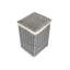 Wicker Laundry Hamper with Handles-1151205647