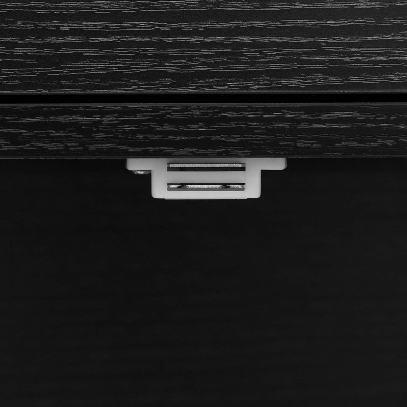 Îlot de cuisine 53 po avec deux portes d'armoire en verre trempé