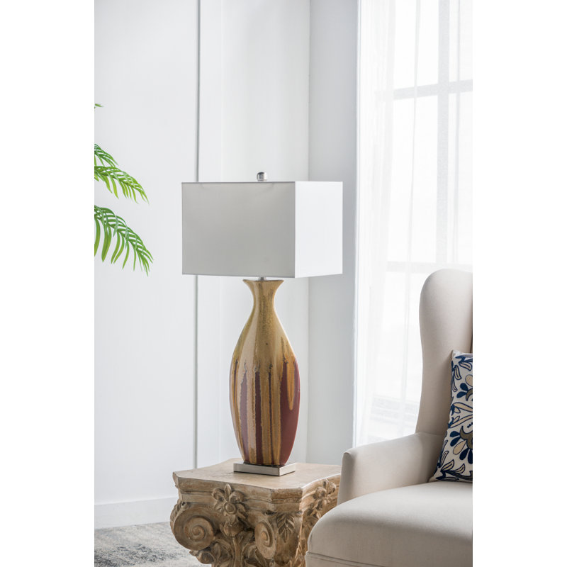 16x10.5x36" Ceramic Table Lamp