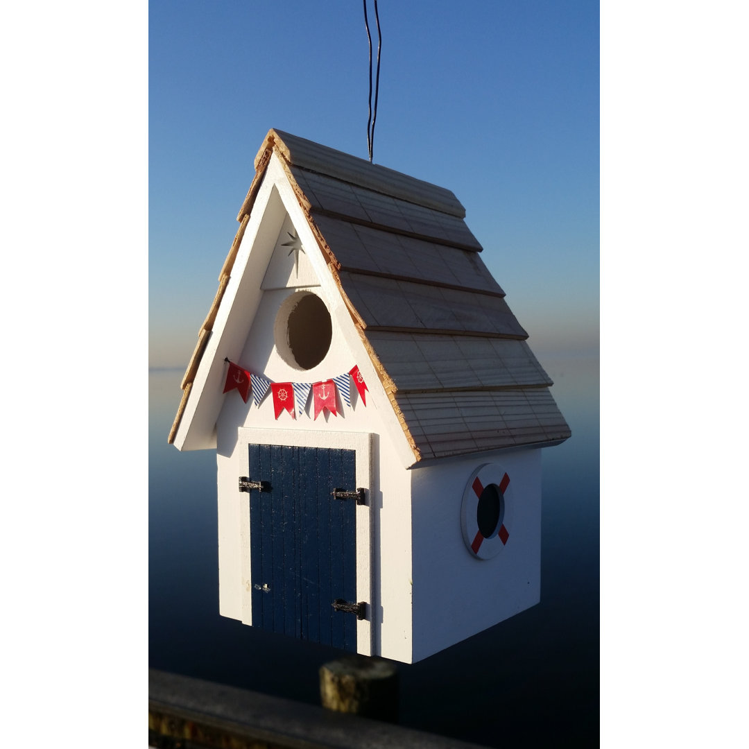 Birds of a Feather Series Dockside 8 in x 5.5 in x 5 in Birdhouse Home Bazaar