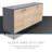 Emma 4 Door Sideboard Gray-1508680973