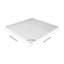Couvercle de drain extérieur pour allée (23,62 x 23,62 x 1,18 po)