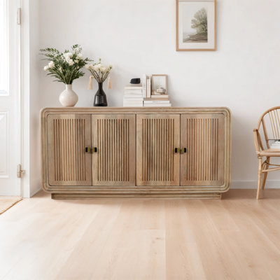 Nataly 163 cm W Solid Wood Sideboard