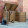 Elizabethtown Wooden Double Bin Store