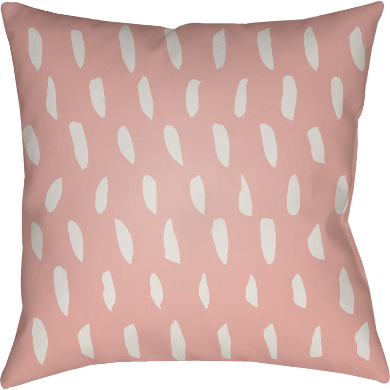 Outdoor Throw Pillow, 18" H x 18" W x 4" D, Blue