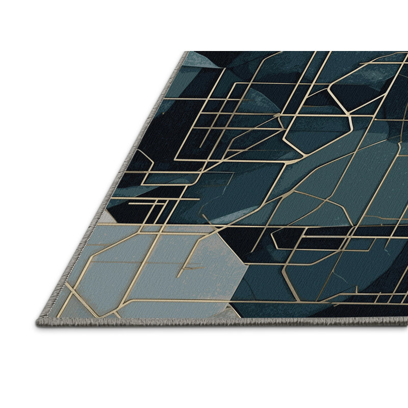 Nova Rays Rug, Square 7'