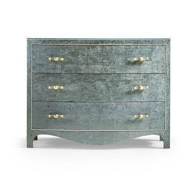 Suberin Water Solid Wood 3 - Drawer Accent Chest