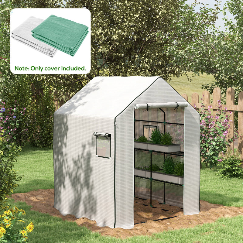 56.25" W x 55" D Greenhouse