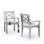 Ensemble de 2 chaises de patio