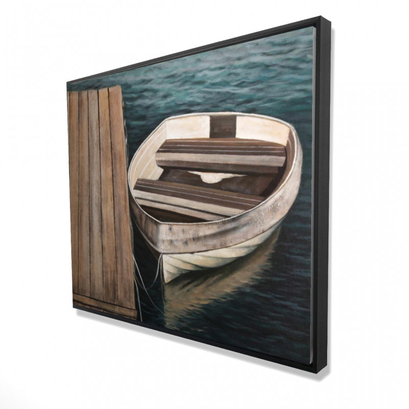 Rowboats Print On Canvas
