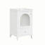 Meuble-lavabo de salle de bain avec lavabo et tiroir-453763067
