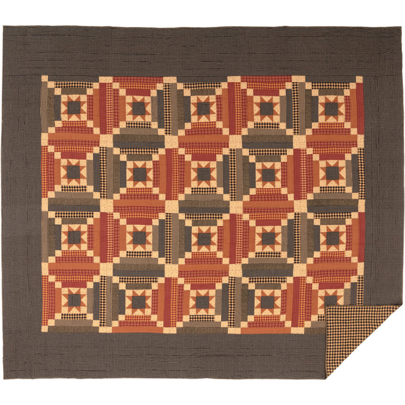 Maisie American Traditional Cotton Patchwork Quilt, California King