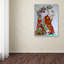 «Bucolique chat» par Oxana Ziaka, impression sur toile tendue-23092069
