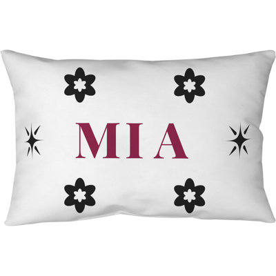 Oreiller soufflé et fermé en polyester filé Miami Basketball 20 po x 14 po