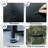 4 Drawer Dresser for Bedroom, Narrow Chest of Drawers, Wooden Top and Study Iron Frame 18"x37.5"-(WxH)