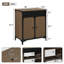 Meuble-lavabo sur pied simple 30 po avec comptoir en bois manufacturé et lavabo