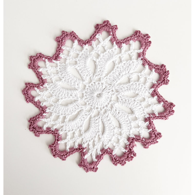 Accessoire de table Annagreth, Vieux rose